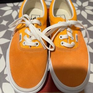 New Vans Era Retro Sport AmberGlow Gold